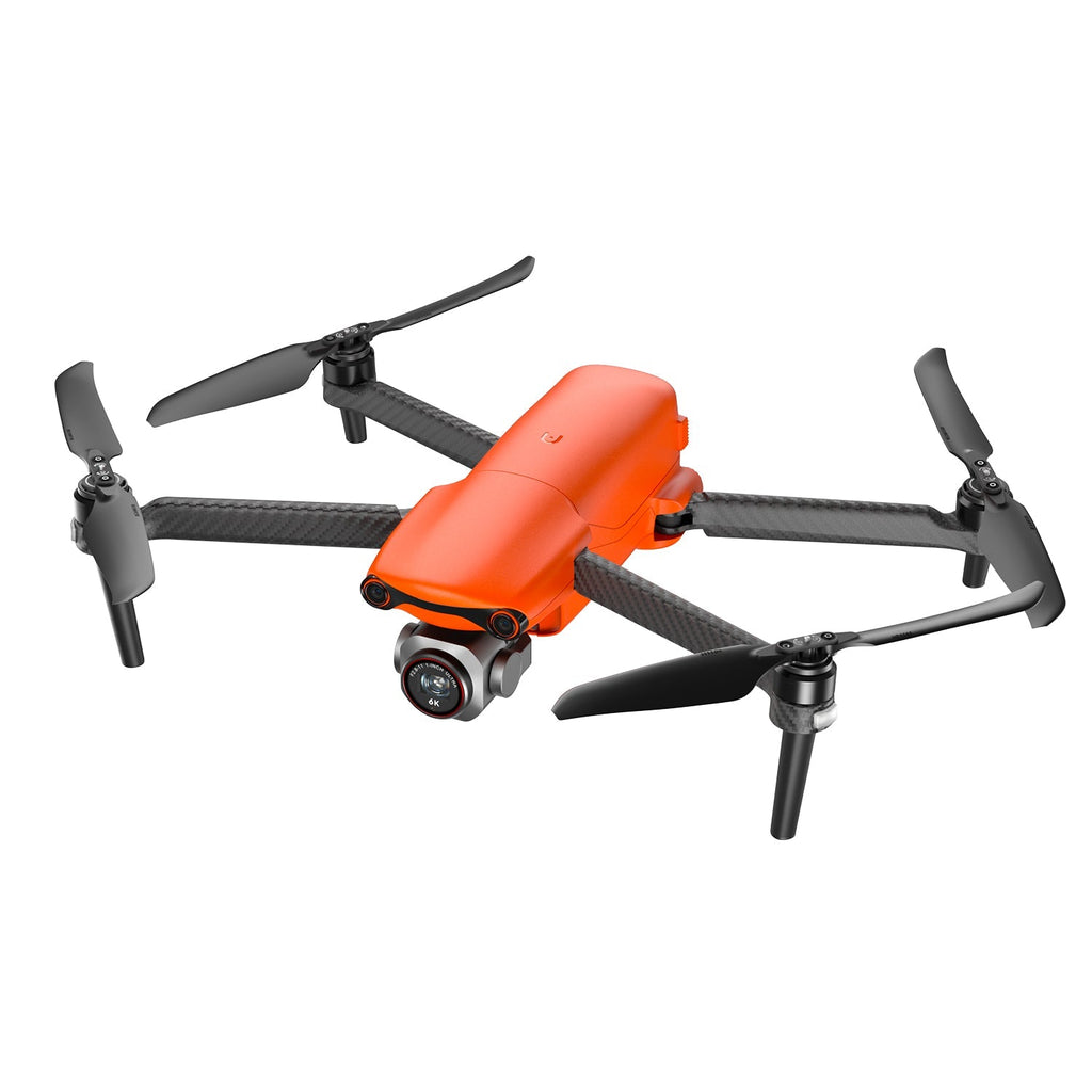 Autel Robotics EVO Lite+ Lite Plus 6k Video Drone Pacote Premium Laranja Desdobrar Frente Direita