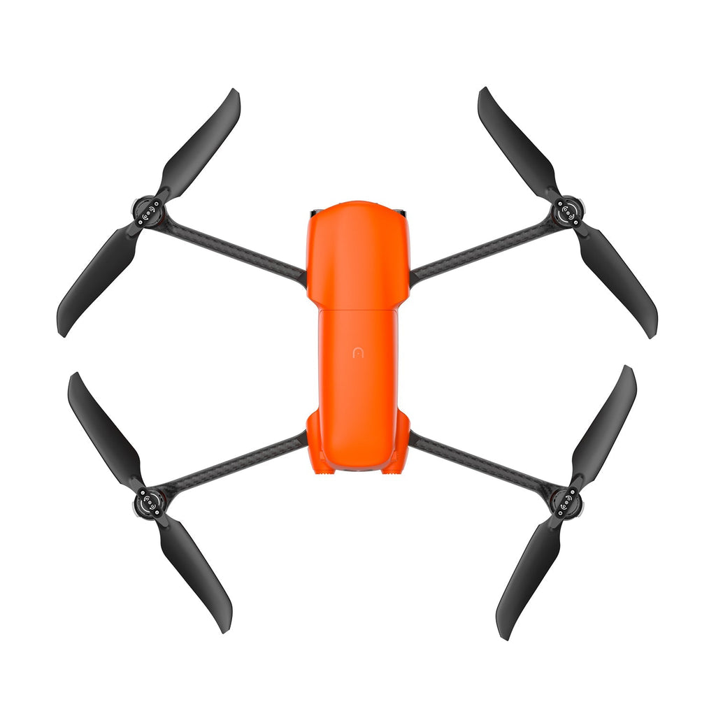 Autel Robotics EVO Lite+ Lite Plus 6k Video Drone Pacote Premium Laranja Desdobrar Traseira
